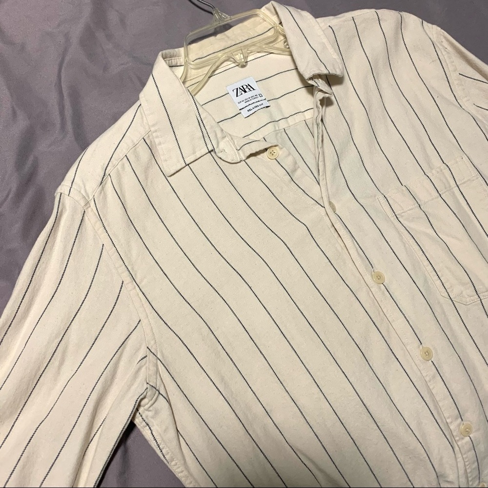 ZARA Relaxed Fit Flannel